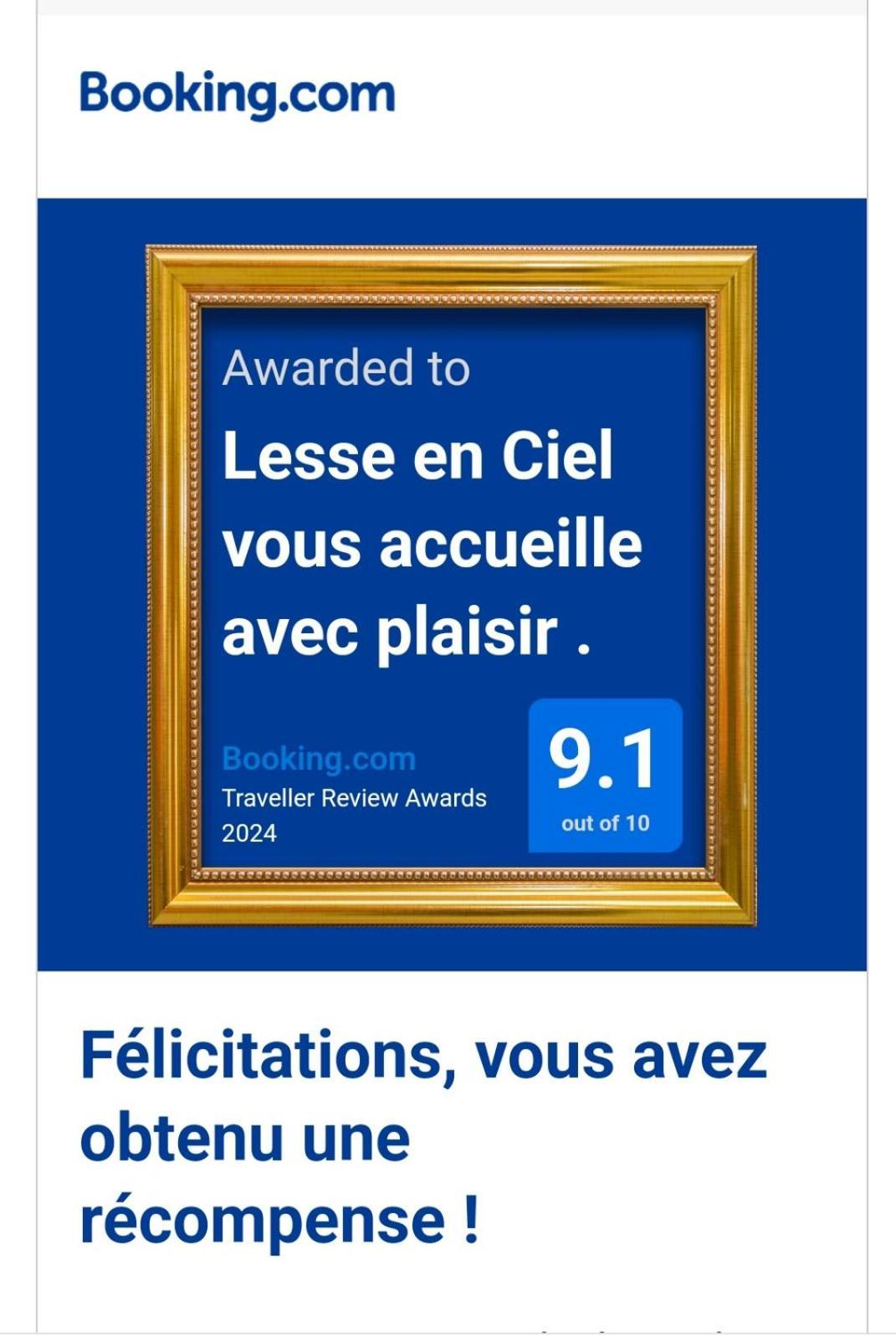 Lesse En Ciel Vous Accueille Avec Plaisir . Villa Houyet Ngoại thất bức ảnh